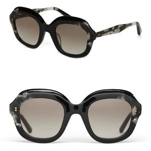 TOMS Mariska 50mm Rectangle Sunglasses